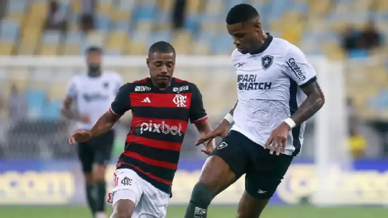 Flamengo e Botafogo estão empatados em vitórias nos últimos 8 confrontos entre as duas equipes - Foto: Reprodução