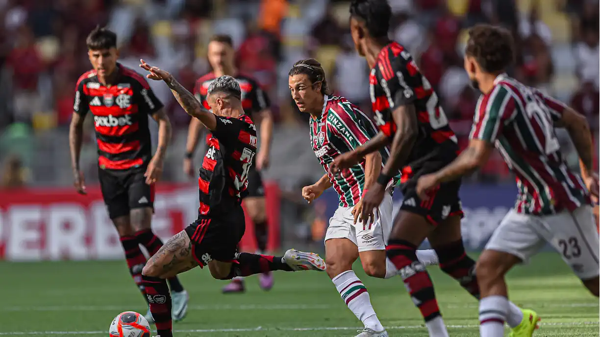 Atacante do Fluminense diz que equipe foi prejudicada pelo calendário após empate com o Flamengo (Reprodução/ Flamengo)