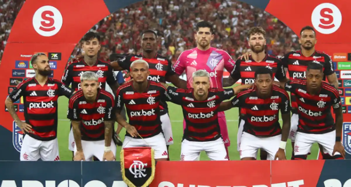 O Mengão tem amplo domínio no retrospecto contra o Vasco, com números expressivos em vitórias e gols. (Foto/Flamengo )