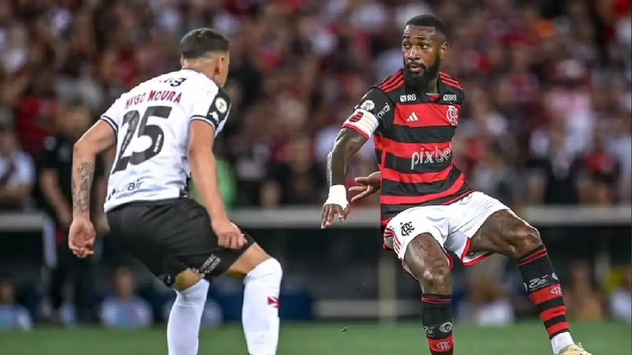 Torcedores no Maracanã durante Flamengo x Vasco no Campeonato Carioca, em jogo marcado por baixa adesão do público - foto: reprodução