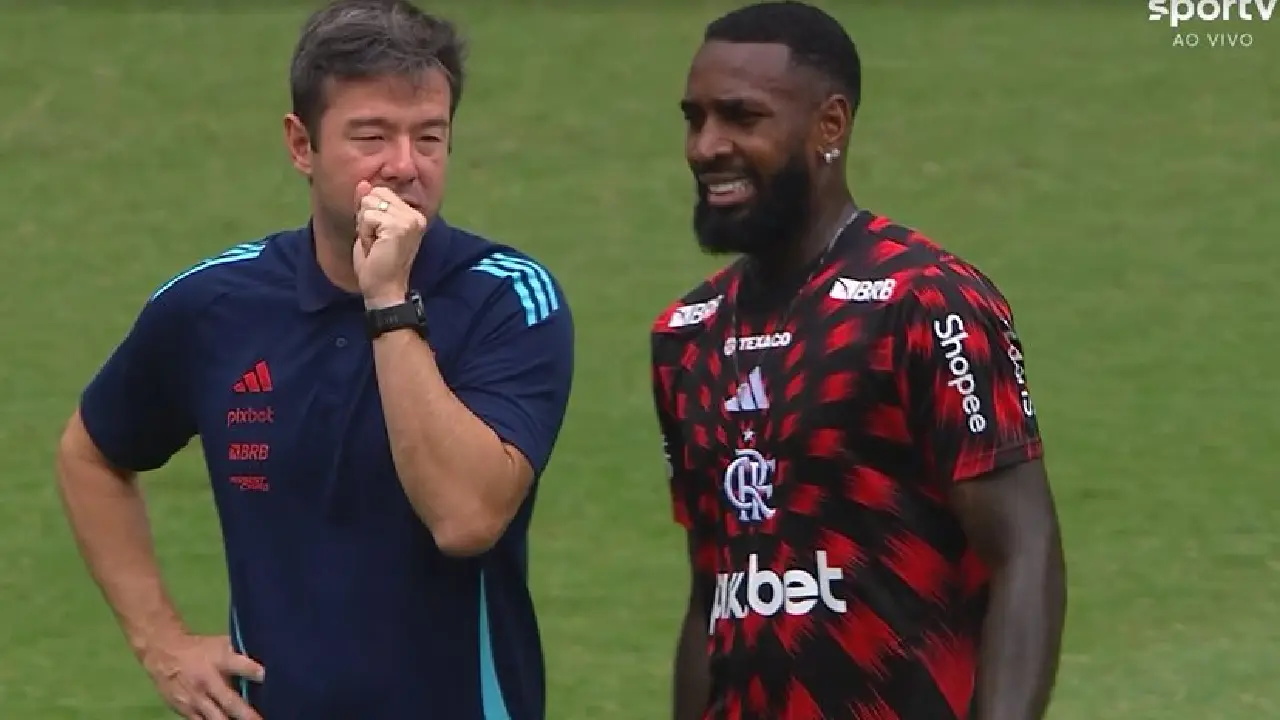  Gerson revela que jogou no sacrifício na final da Supercopa e celebra o título do Flamengo contra o Botafogo - foto: reprodução