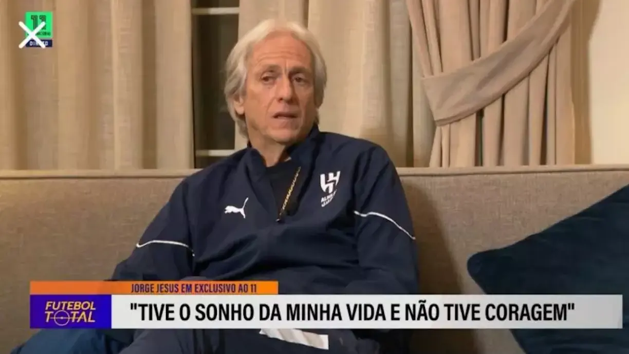 Jorge Jesus expressa desejo de retornar ao Brasil e garante: "treinaria apenas o Flamengo”