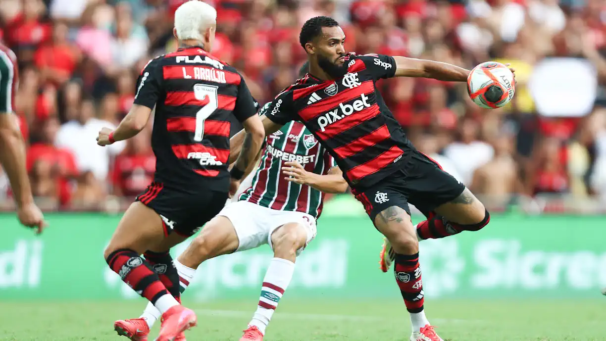 No clássico entre Flamengo e Fluminense, Globo conseguiu seu melhor número de audiência com o Campeonato Carioca no ano - Foto: Reprodução/Flamengo