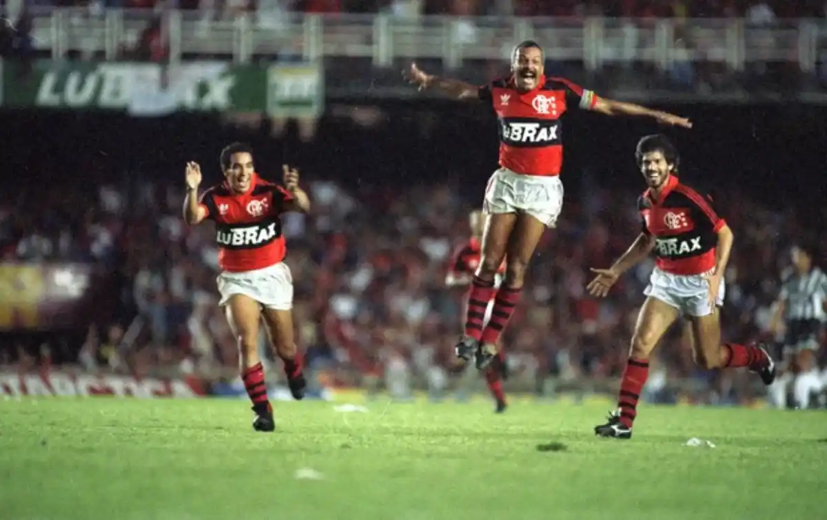 Maestro Júnior foi uma das estrelas do Flamengo que decidiu a final do Brasileirão de 1992 contra o Botafogo - Foto: Reprodução