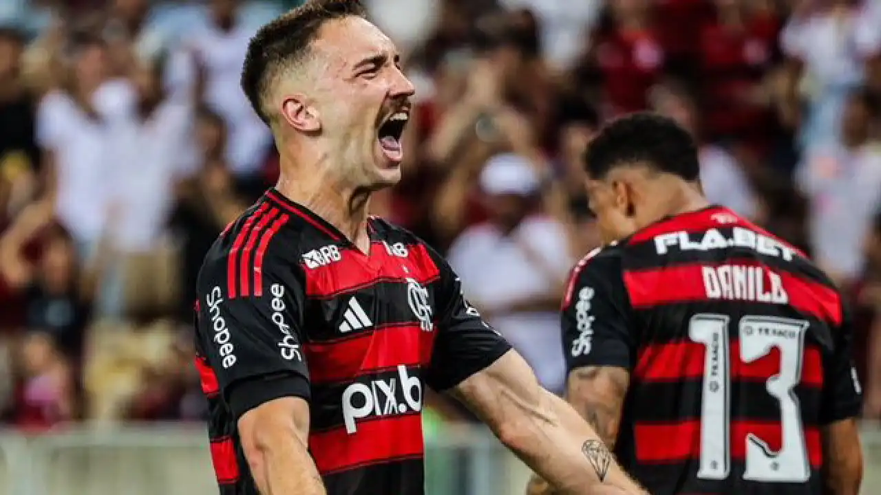  Léo Ortiz brilha no clássico, marca o gol da vitória e ajuda o Flamengo a assumir a liderança do Campeonato Carioca - foto: reprodução