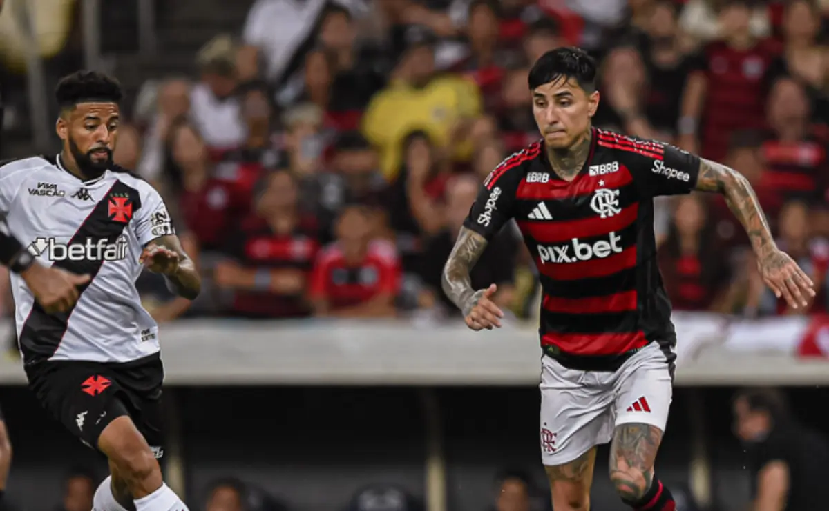  O Flamengo dominou o Vasco no Maracanã, mas a dificuldade na finalização gerou questionamentos. ( Foto / Flamengo ) 