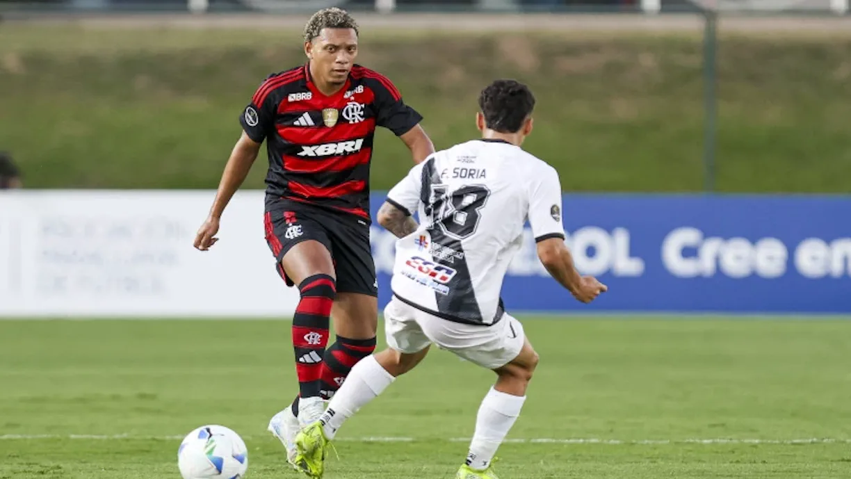 O Flamengo venceu a equipe uruguaia na noite desta terça-feira (4), em confronto realizado no Paraguai (Reprodução/ Flamengo)