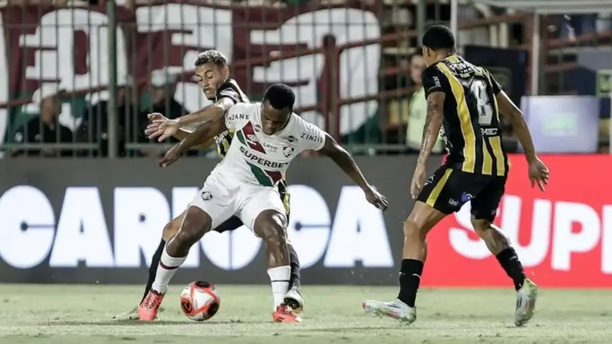 O Fluminense venceu o Volta Redonda pelo placar agregado de 4 a 0, e se classificou para o confronto contra o Flamengo (Reprodução/ Fluminense)