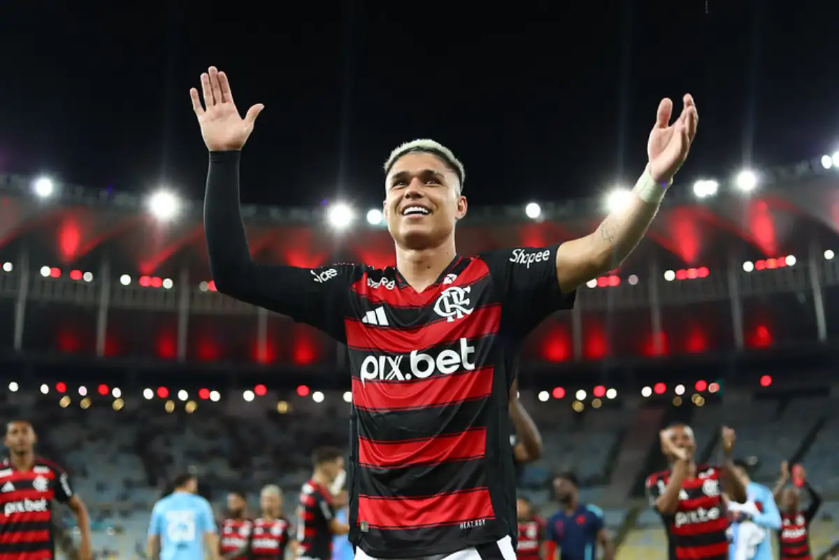 Luiz Araújo, do Flamengo, segue na mira do Cruzeiro para a temporada 2025, mas Mengão rechaça negócio - Foto: Gilvan de Souza/Flamengo