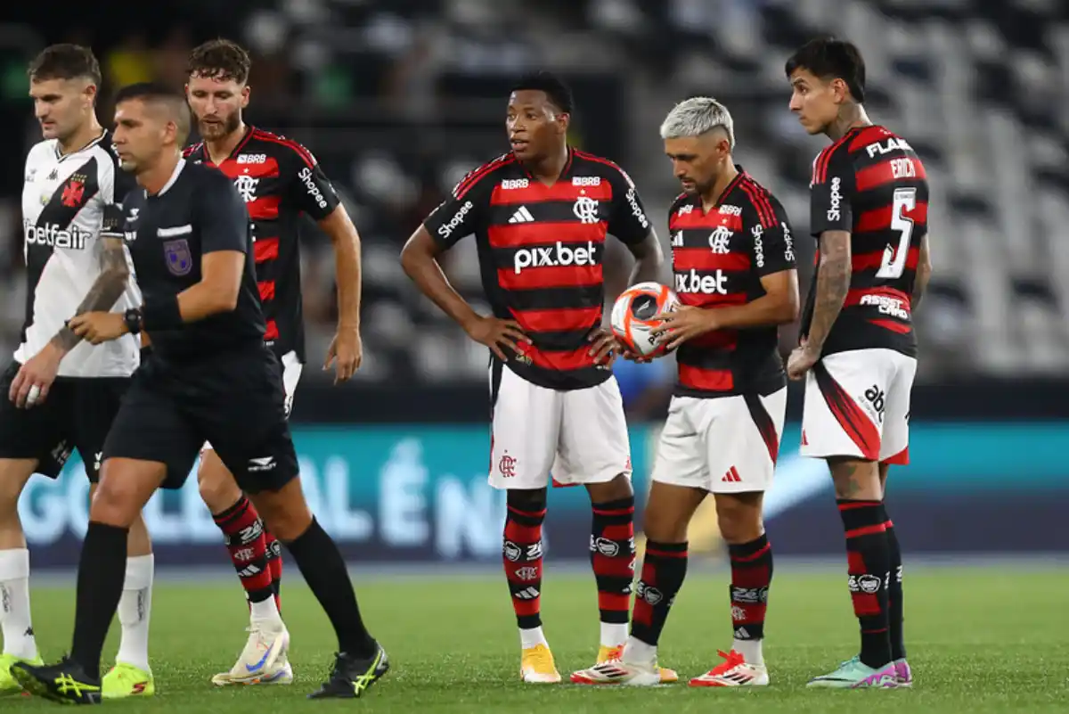 Pulgar é uma das peças fundamentais de Filipe Luís no Flamengo e o aproveitamento com o meia em campo é muito superior - Foto: Gilvan de Souza/Flamengo