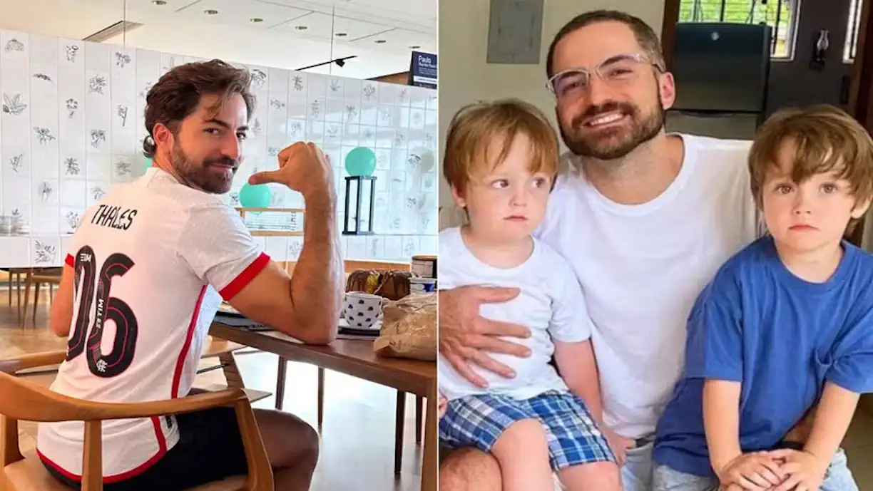 Thales Bretas, médico dermatologista, que está completando 37 anos nesta quinta-feira (13), onde mostrou o que foi preparado (Reprodução/ Instagram)